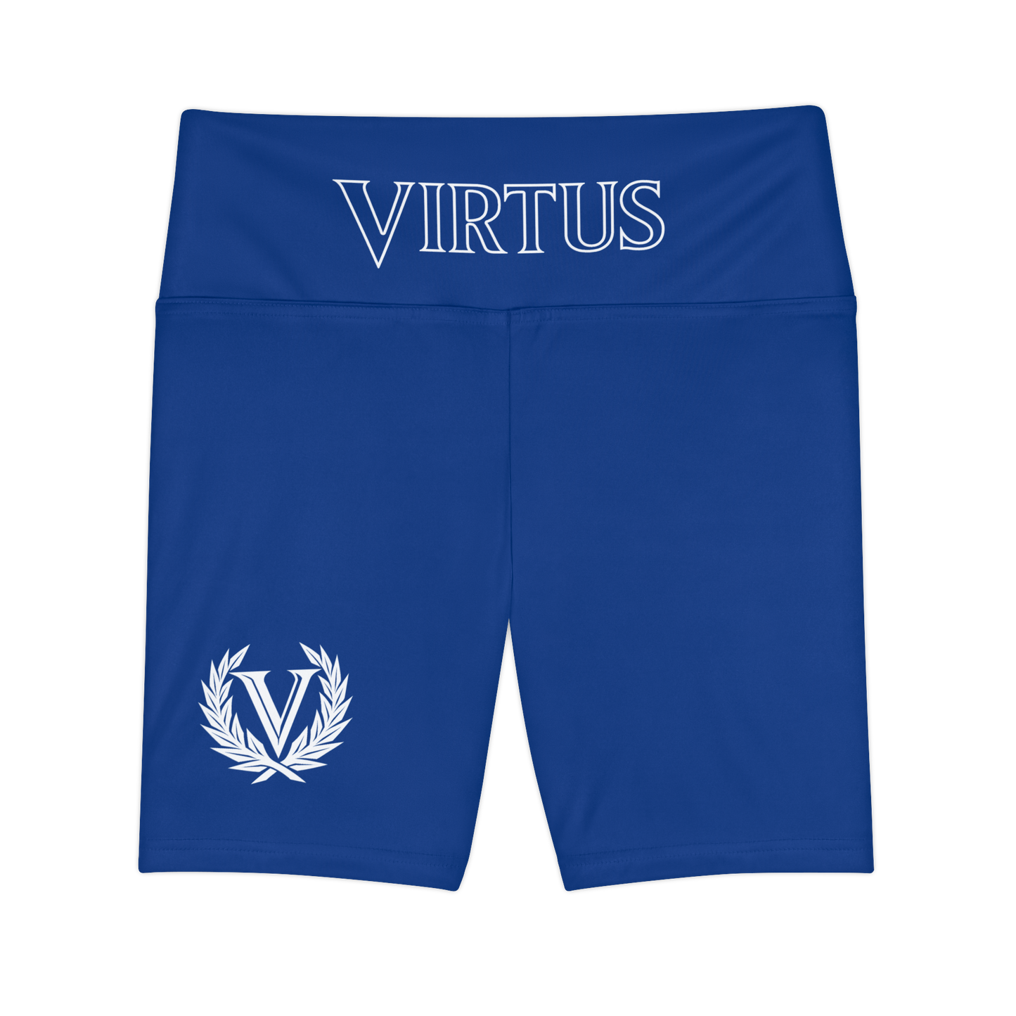 Blue Virtus Women's Workout Shorts