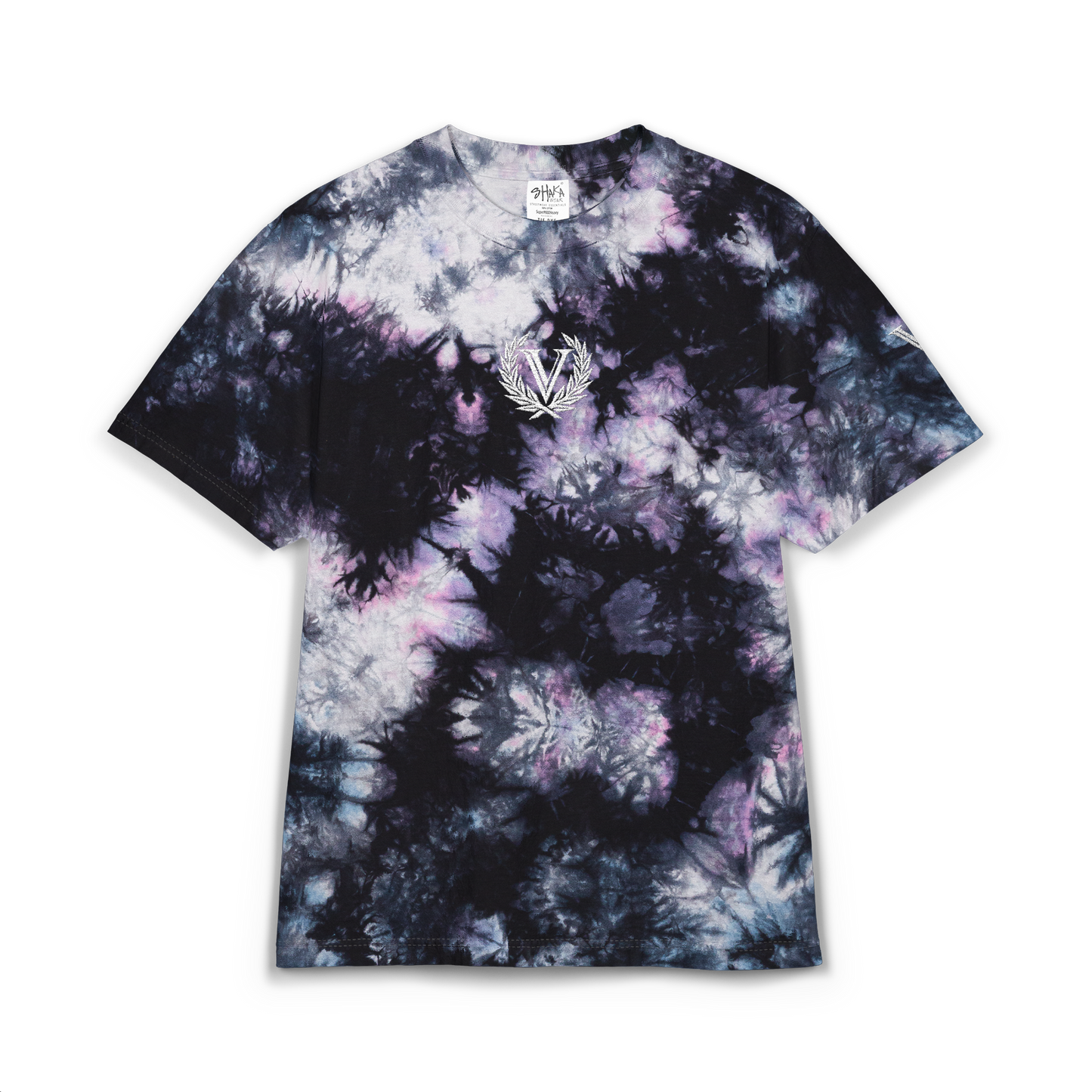 Virtus Embroidery Tie-Dye T-Shirt
