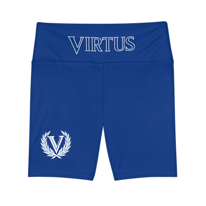 Blue Virtus Women's Workout Shorts